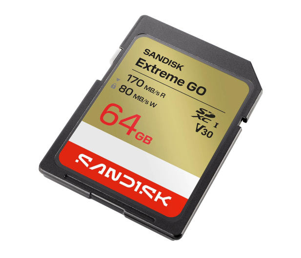 Sandisk 64GB SDXC Extreme Go UHS-I 170/80 MB/s - 1549228 - zdjęcie 2